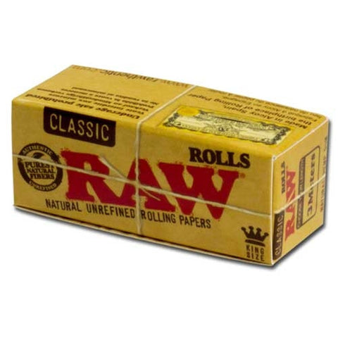 Raw Classic King Size Roll - Retro Active Smoke Shop
