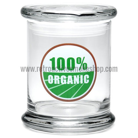 420 Science Large Pop Top Jar - 100% Organic - Retro Active Smoke Shop
