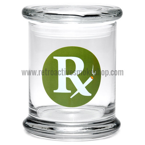 420 Science Large Pop Top Jar - Rx: Green - Retro Active Smoke Shop
