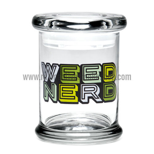 420 Science Medium Pop Top Jar - Weed Nerd - Retro Active Smoke Shop
