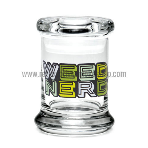 420 Science X-Small Pop Top Jar - Weed Nerd - Retro Active Smoke Shop
