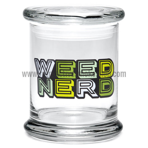 420 Science Large Pop Top Jar - Weed Nerd - Retro Active Smoke Shop
