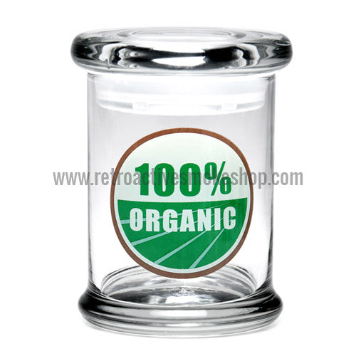 420 Science Medium Pop Top Jar - 100% Organic - Retro Active Smoke Shop
