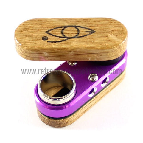 Classic Monkey Pipe - Purple - Retro Active Smoke Shop
