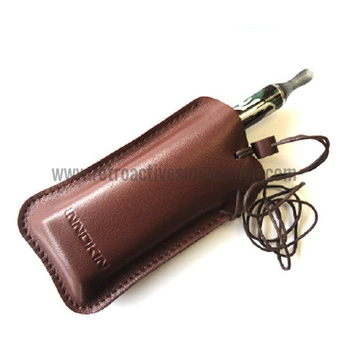 (CLEARANCE) Innokin iTaste MVP Leather Carrying Case - Brown - Retro Active Smoke Shop
