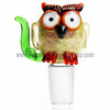 Empire Glassworks Hootie Owl Bowl with Built In Screen - 18mm - Retro Active Smoke Shop
 - 1
