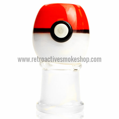 Empire Glassworks Pokeball Dome - 18mm - Retro Active Smoke Shop
