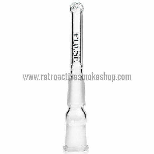 Pulse Glass 3" 18mm/18mm Showerhead Gridded Downstem - Retro Active Smoke Shop
