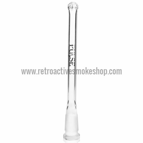 Pulse Glass 6" 14mm/18mm Showerhead Gridded Downstem