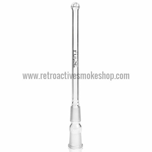 Pulse Glass 7" 18mm/18mm Showerhead Downstem - Retro Active Smoke Shop
