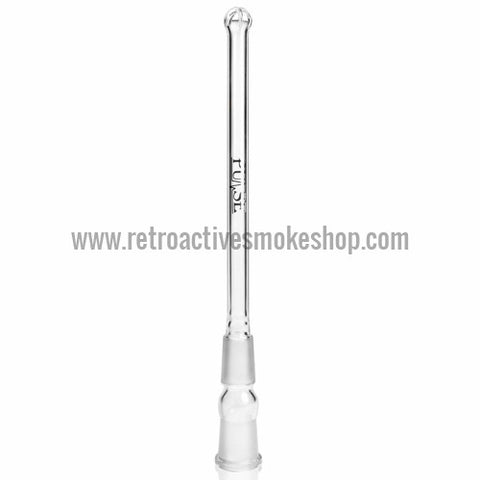Pulse Glass 7" 18mm/18mm Showerhead Downstem - Retro Active Smoke Shop
