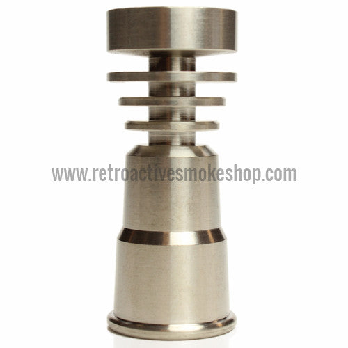 RASS 14mm/18mm Female Grade 2 Titanium Domeless Nail - Retro Active Smoke Shop
 - 1