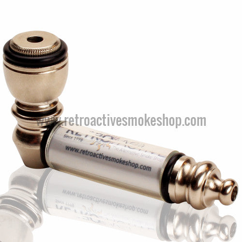 Retro Active 2.75" Custom Metal Pipe - Retro Active Smoke Shop
 - 1