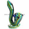 Empire Glassworks Blue Mystery Standing Sherlock Hand Pipe - Retro Active Smoke Shop
 - 1