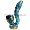 Empire Glassworks Green Shimmer Standing Sherlock Hand Pipe - Retro Active Smoke Shop
 - 2