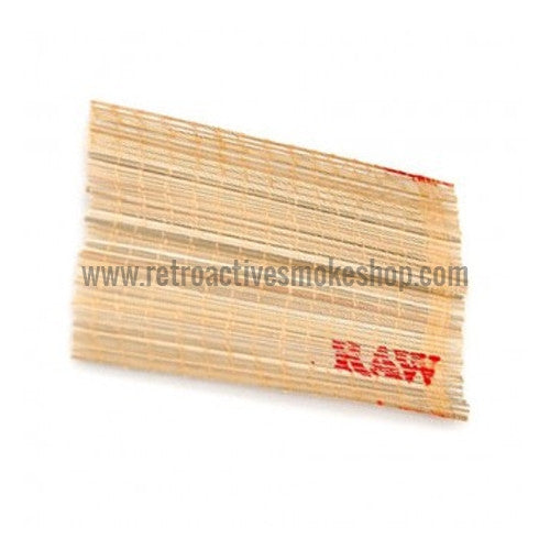 Raw Natural Bamboo Rolling Mat - Retro Active Smoke Shop
