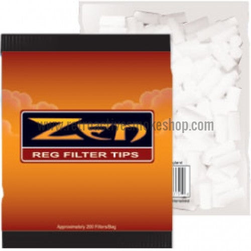 Zen Regular Filter Tips (200 ct) - Retro Active Smoke Shop
