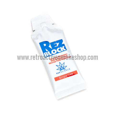 420 Science RezBlock Concentrate Cleaner - Single Use Packet - Retro Active Smoke Shop
