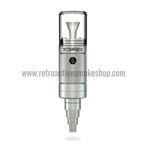 White Rhino Torrid Electric E-Nail - Silver - Retro Active Smoke Shop
 - 1