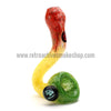 Dynomite Glass Bob Marley Rasta Frit Standing Sherlock - Retro Active Smoke Shop
 - 1