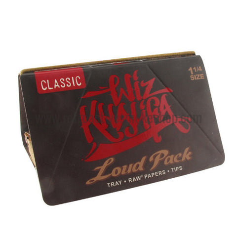 Raw Wiz Khalifa Loud Pack 1 1/4 Papers, Tray & Tips - Retro Active Smoke Shop
 - 1